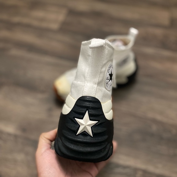 Converse Size 9.5 Run Star Motion White, Gum Honey - Picture 4 of 6